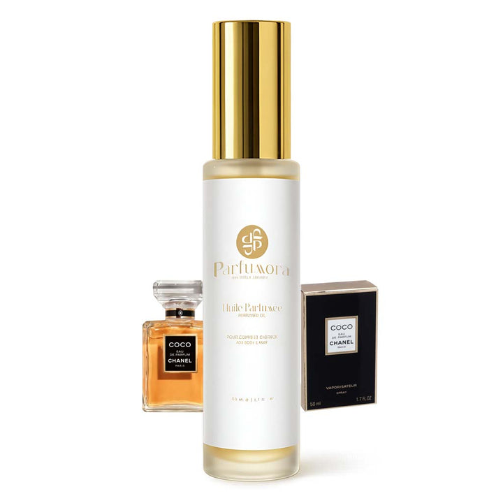 زيت عطري إنسبايريشن كوكو شانيل 60 مل بدون كحول – عطر نسائي شيك كلاسيكي بثبات طويل