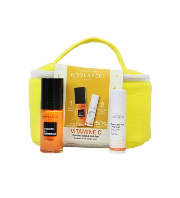 Novexpert Booster Vitamine C +Contour Yeux Lifting Eclat Trousse