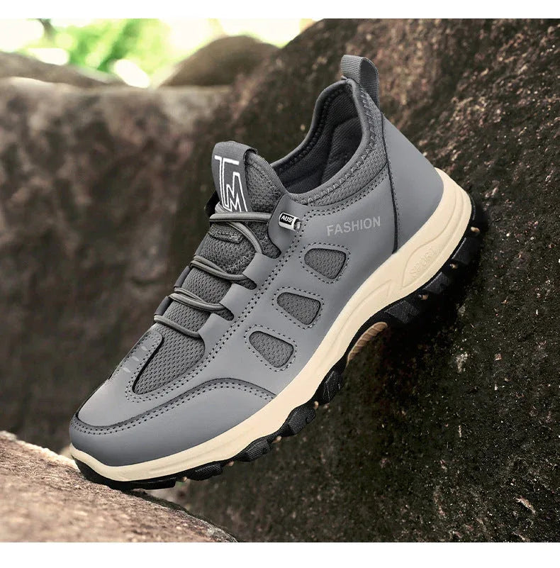 Chaussures de Randonnée Homme – Sneakers Respirantes et Légères, Chaussures de Marche Extérieures pour l’Été, Confort et Stabilité
