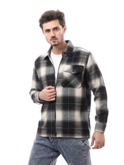 Chemise à carreaux pour homme, style décontracté et moderne - OSH23ACCR19787TM1