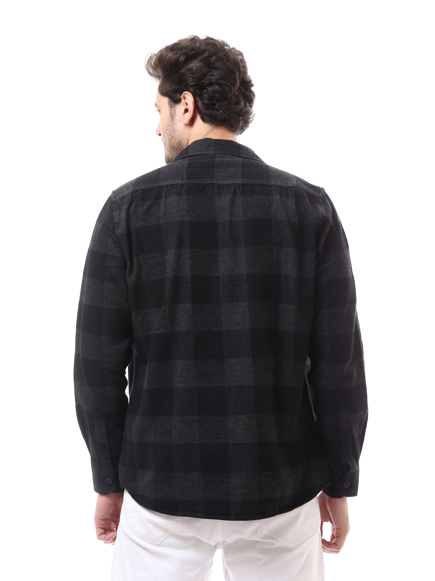 Chemise oversize à carreaux pour homme - Style décontracté et moderne - OSH23ACCR19827TM1