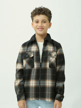 Chemise à carreaux enfant – Design moderne et chaleureux – OSH23ACCR19844TB1