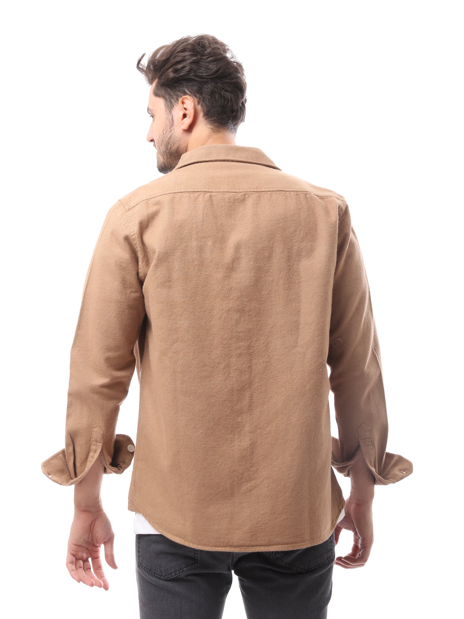 Chemise pour homme à motifs au design moderne avec des boutons frontaux - OSH23AECR19826TM1