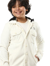 Veste d’hiver enfant moderne avec poches et boutons - OSH23AECR19852TB1