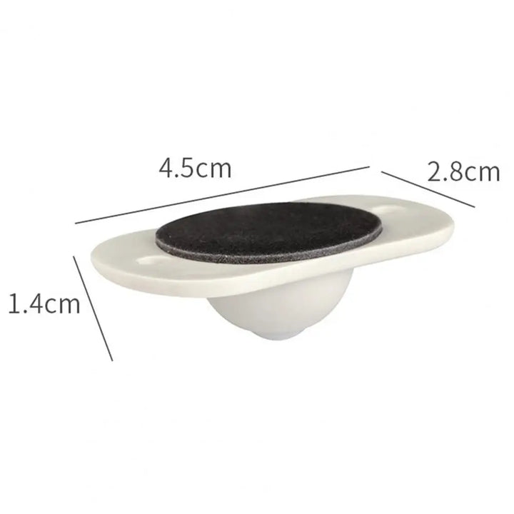 Lot de 4 Roulettes Adhésives 360° pour Meubles et Rangements