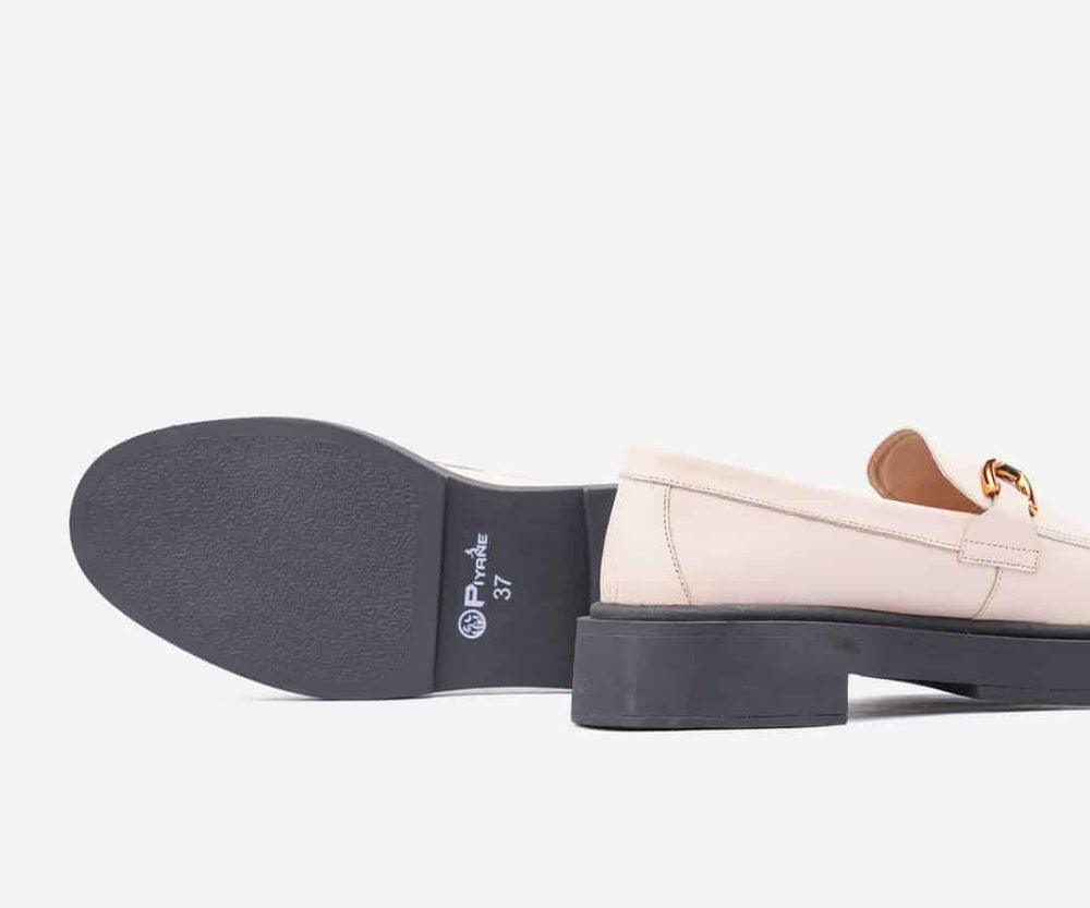 Mocassins effet serpent à semelle épaisse – op200
