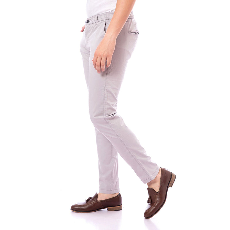 Pantalon Homme à Taille Élastiquée et Poche Zippée – Style Casual - PAN22GFGA23193TS1