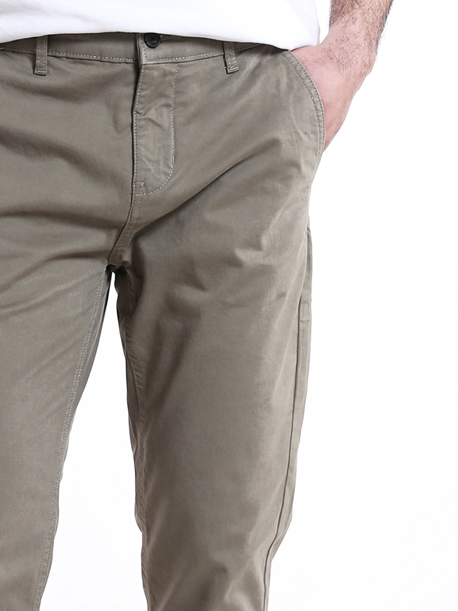 بنطلون رجالي قماش – تصميم عصري ومريح للاستخدام اليومي - PAN22GFGA23251TM1