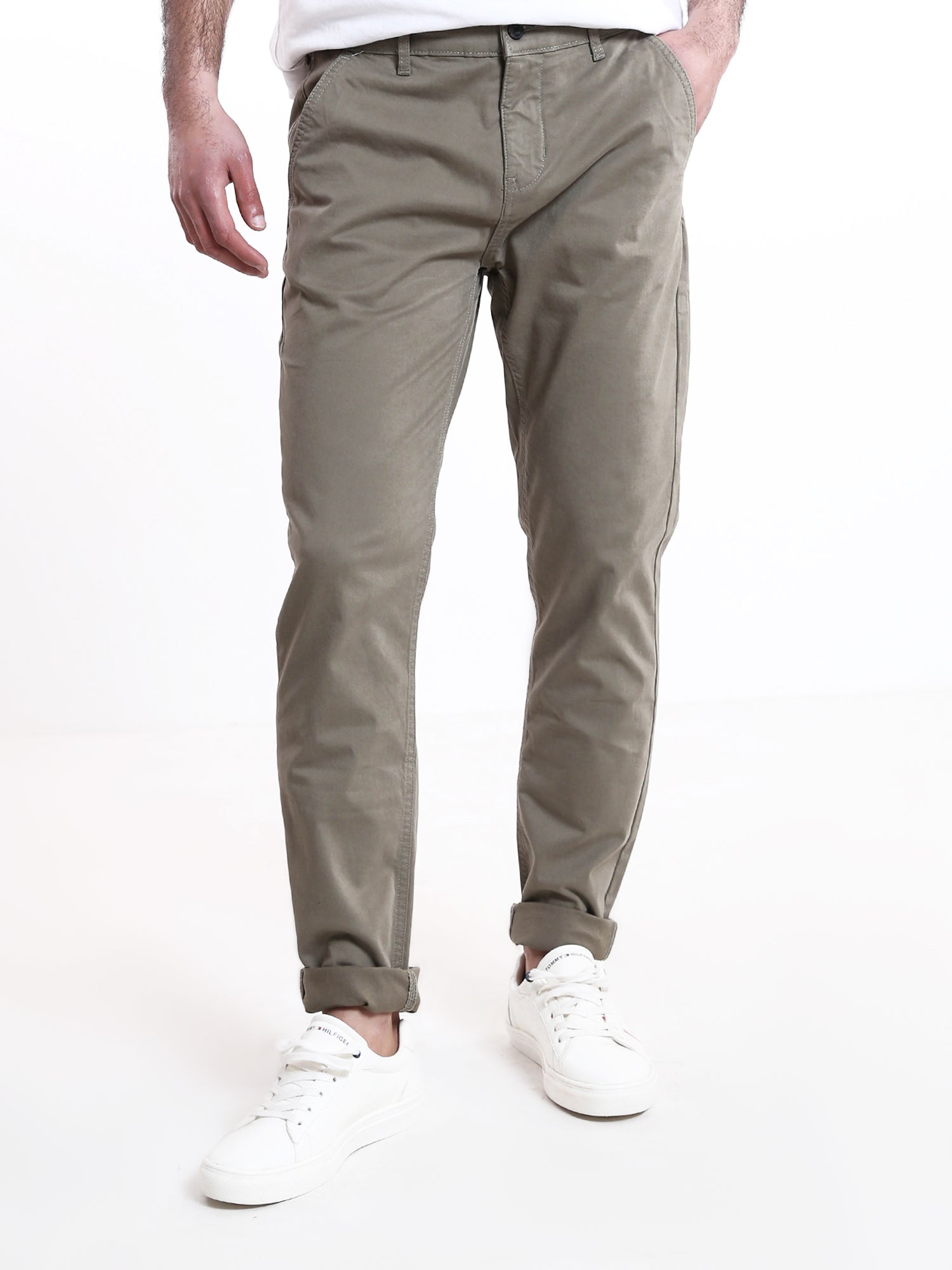 بنطلون رجالي قماش – تصميم عصري ومريح للاستخدام اليومي - PAN22GFGA23251TM1