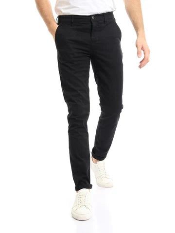 Pantalon Chino Homme Coupe Ajustée – Style Casual Chic - PAN22GFGA23251TS1