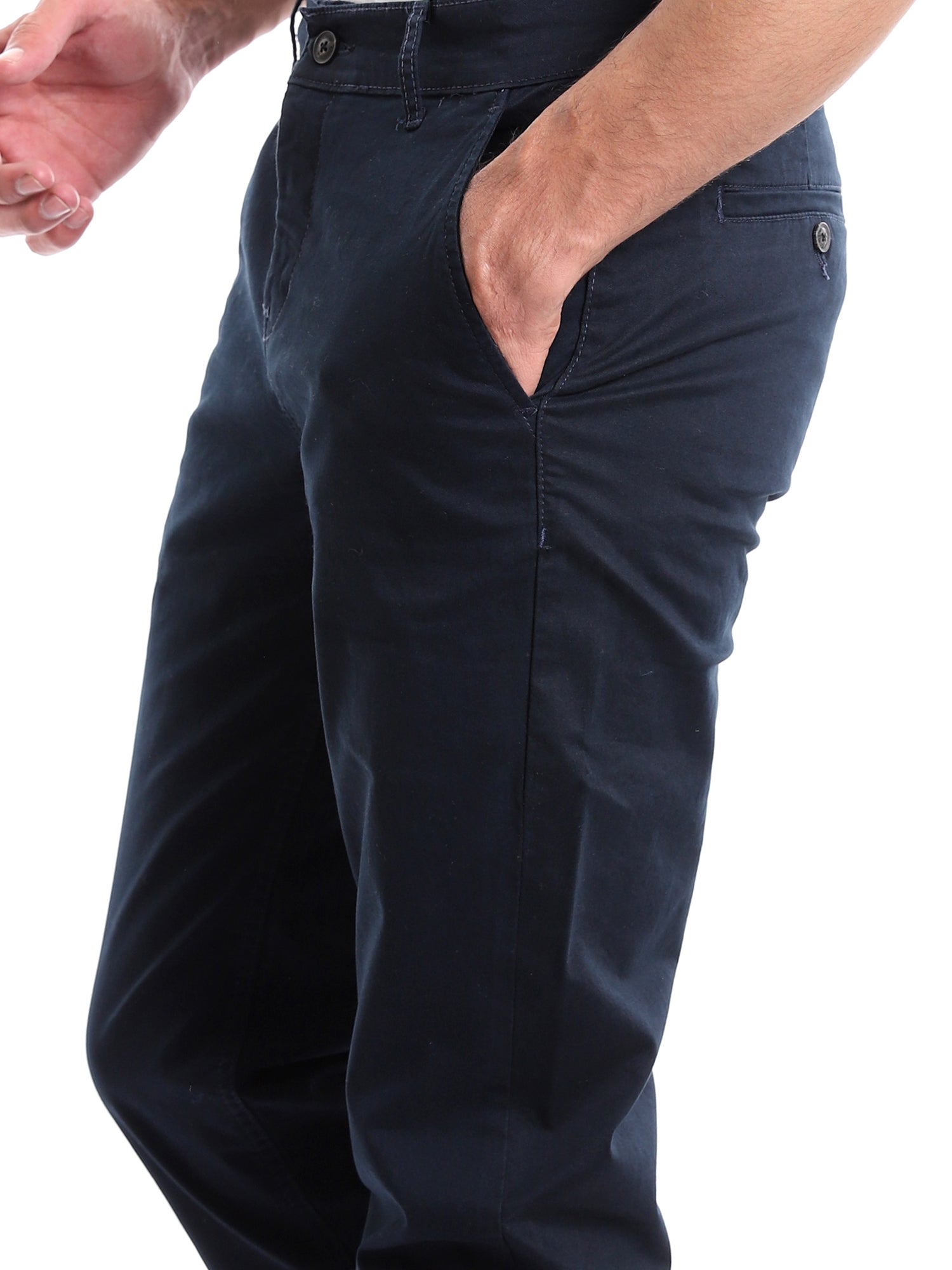 بنطلون رجالي قماش – تصميم عصري ومريح للاستخدام اليومي - PAN22GFGA23251TM1