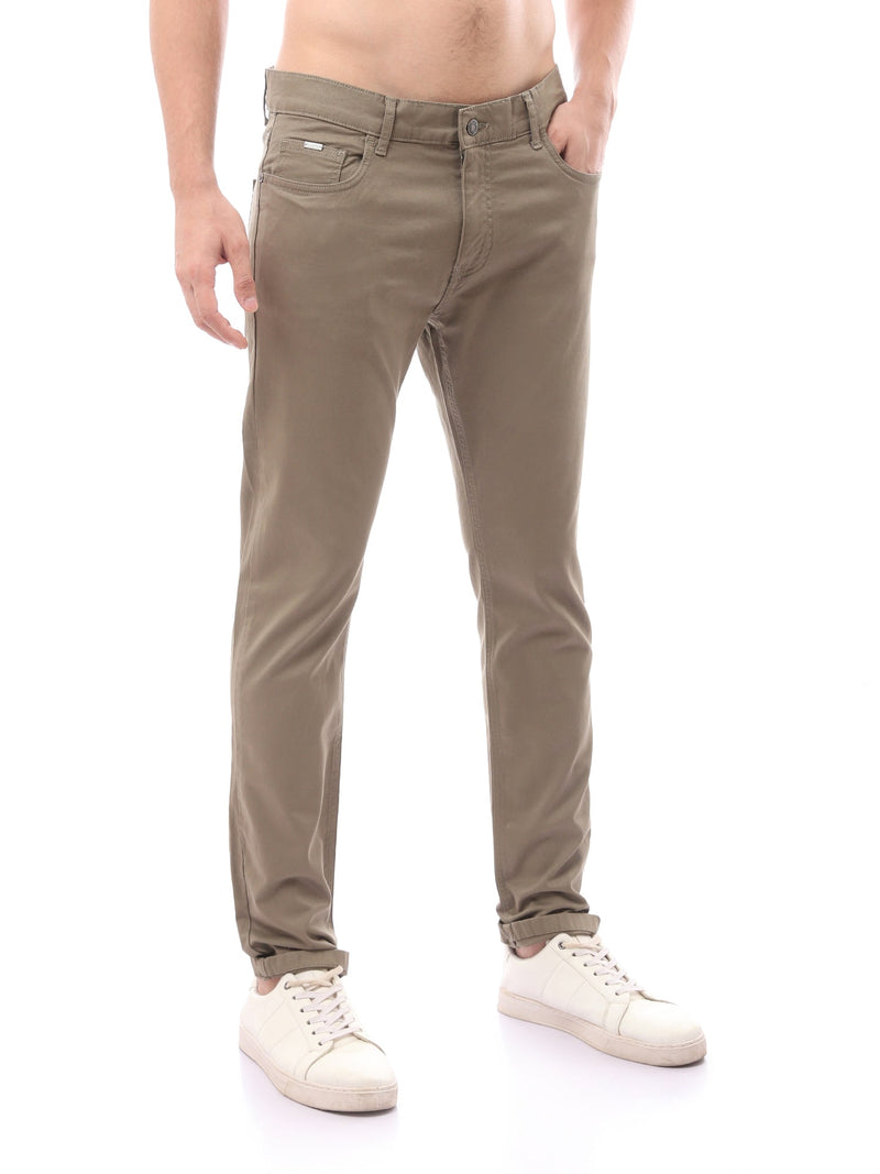 Pantalon Homme Coupe Slim à 5 Poches – Style Casual Moderne - PAN22GFGA23557TM1