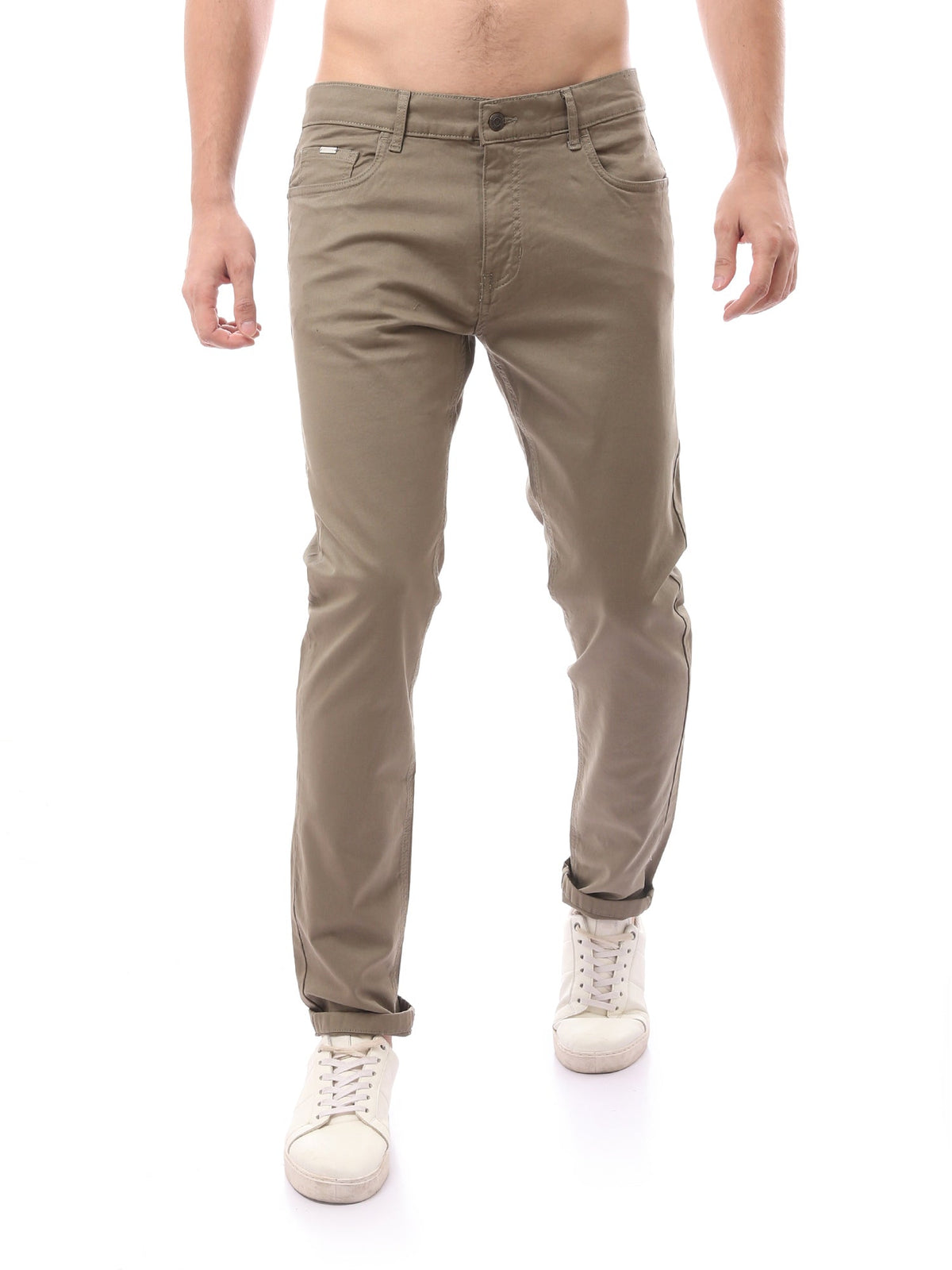 Pantalon Homme Coupe Slim à 5 Poches – Style Casual Moderne - PAN22GFGA23557TM1