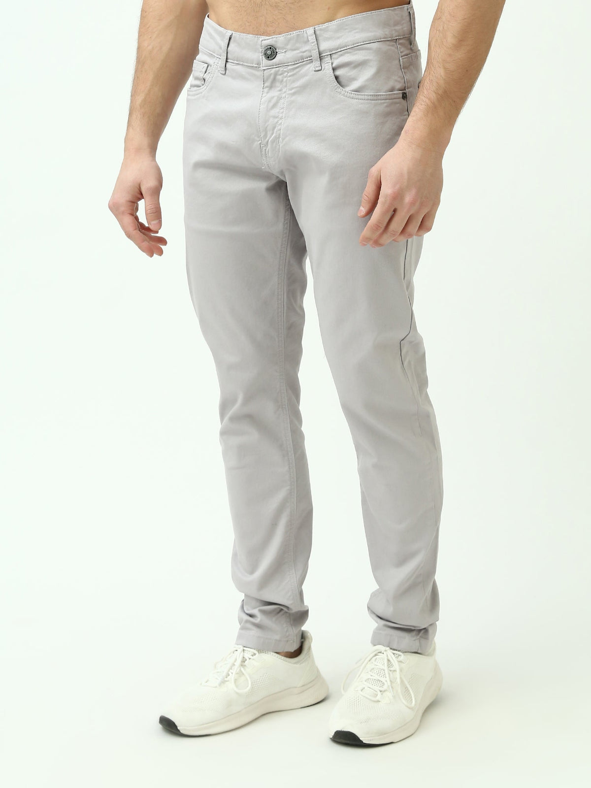 Pantalon Homme Coupe Slim à 5 Poches – Style Casual Moderne - PAN22GFGA23557TM1