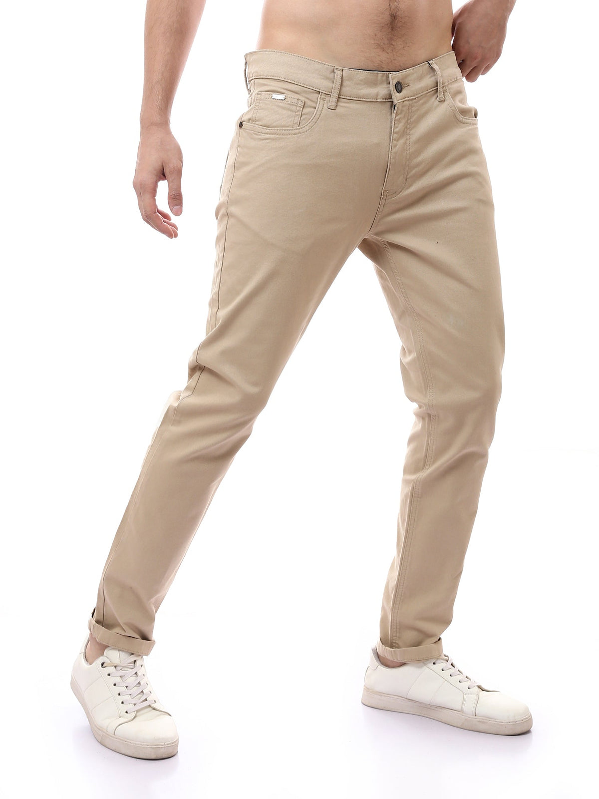 Pantalon Homme Coupe Slim à 5 Poches – Style Casual Moderne - PAN22GFGA23557TM1