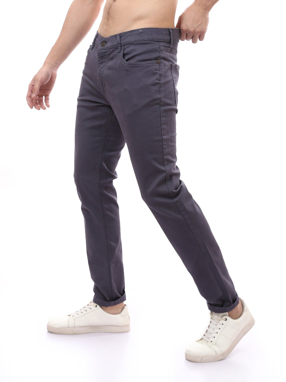 Pantalon Homme Coupe Slim à 5 Poches – Style Casual Moderne - PAN22GFGA23557TM1