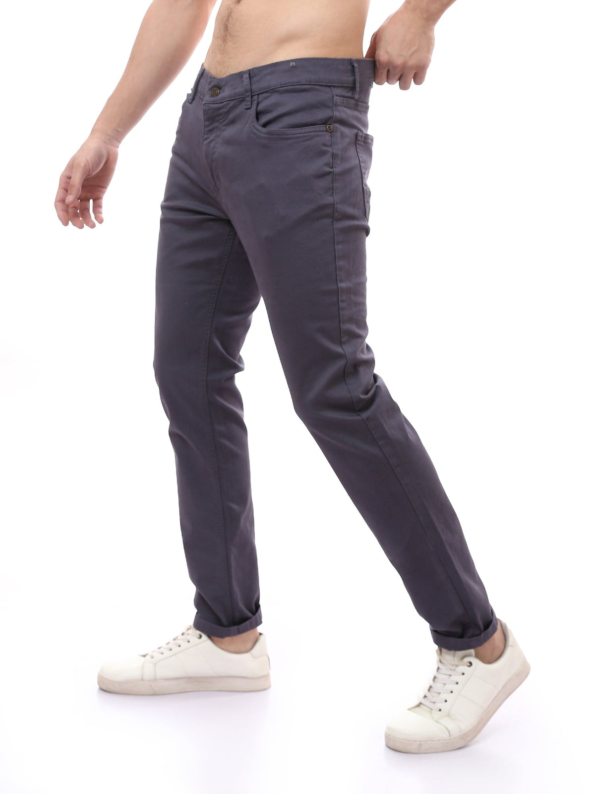 Pantalon Homme Coupe Slim à 5 Poches – Style Casual Moderne - PAN22GFGA23557TM1