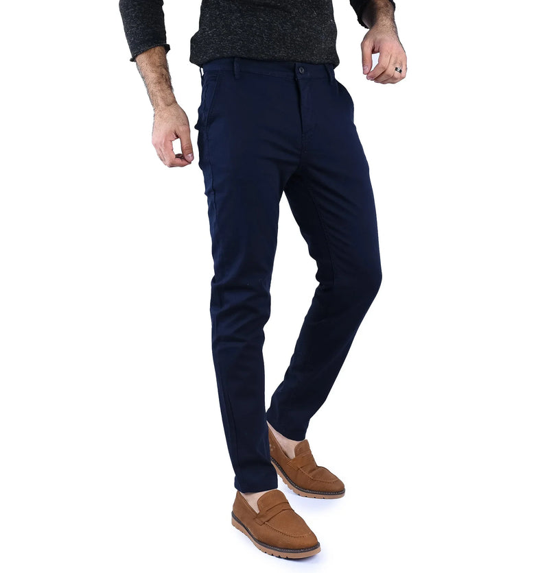 Pantalon Chino Homme Slim Fit – Style Élégant et Moderne - PAN22GPAQ23253TM1