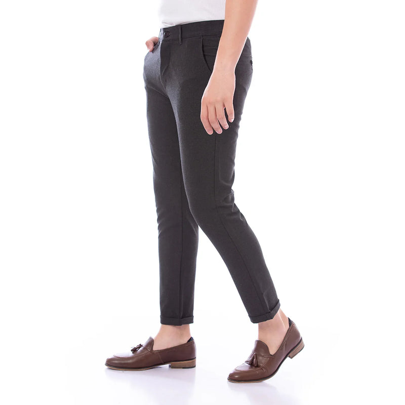 Pantalon Homme Coupe Ajustée à Pinces – Style Chic Moderne - TRO22SFGA23575TM1