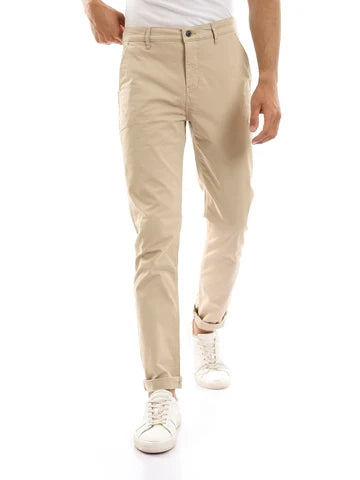Pantalon Chino Homme Coupe Ajustée – Style Casual Chic - PAN22GFGA23251TS1