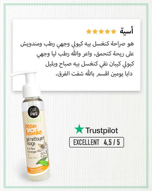 PEAU FRAÎCHE Gel Nettoyant Visage Sans Sulfate pour un Éclat Naturel | UrbanK URBANK