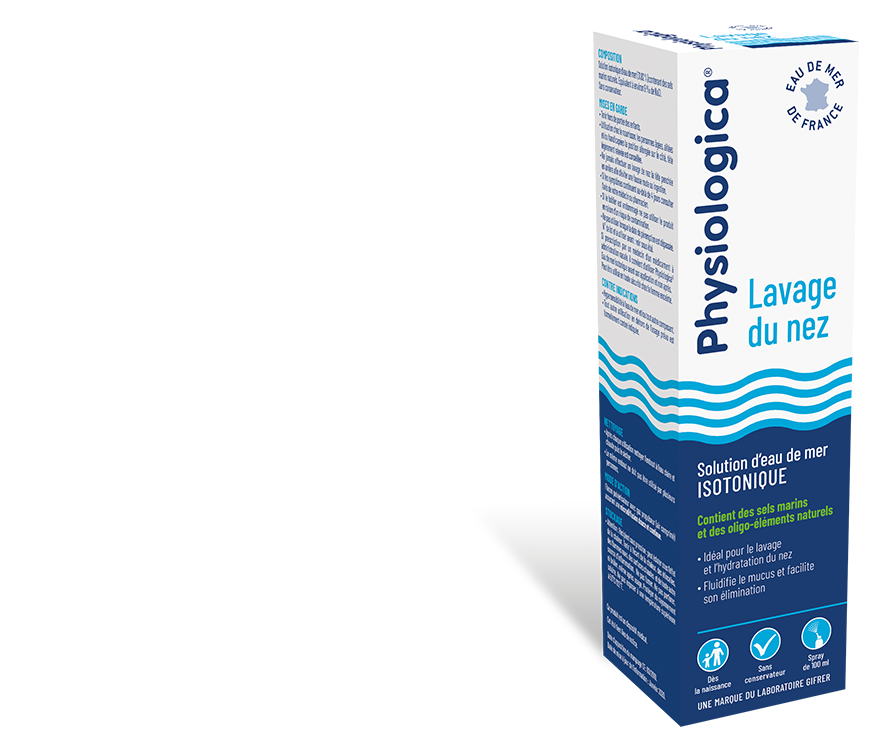 -GIFRER PHYSIOLOGICA SPRAY EAU DE MER ISOTONIQUE 100 ML