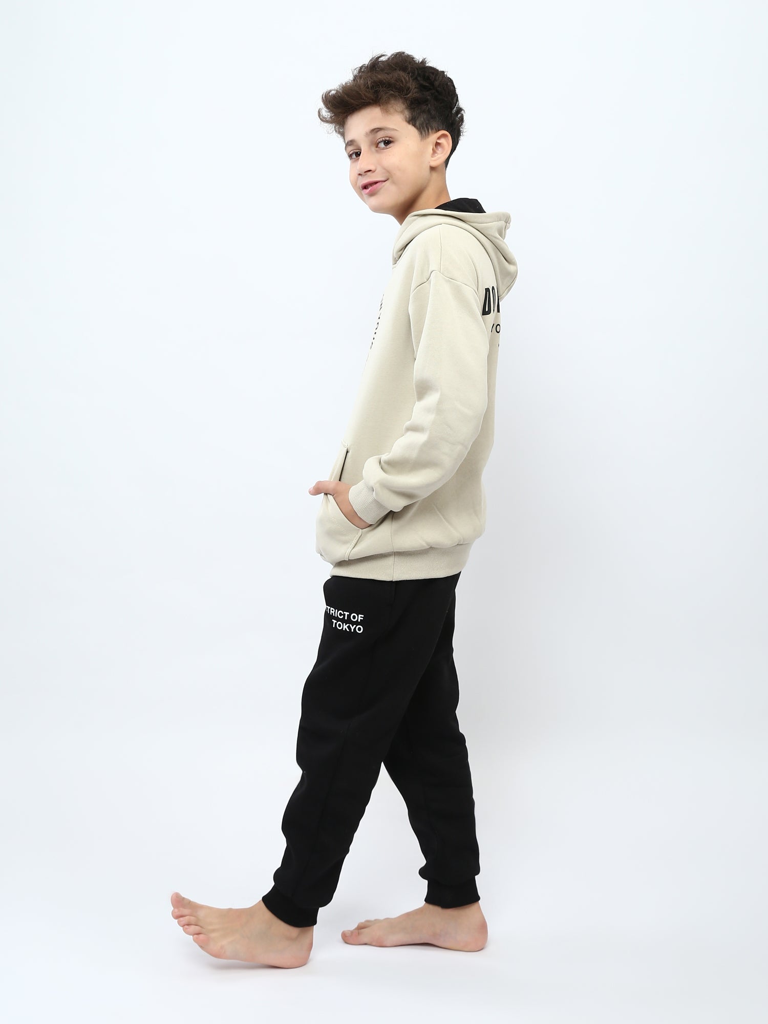Pyjama Garçon 2 Pièces à Capuche Imprimé Follow Your Dream - PJS25WLNN76521MJ1