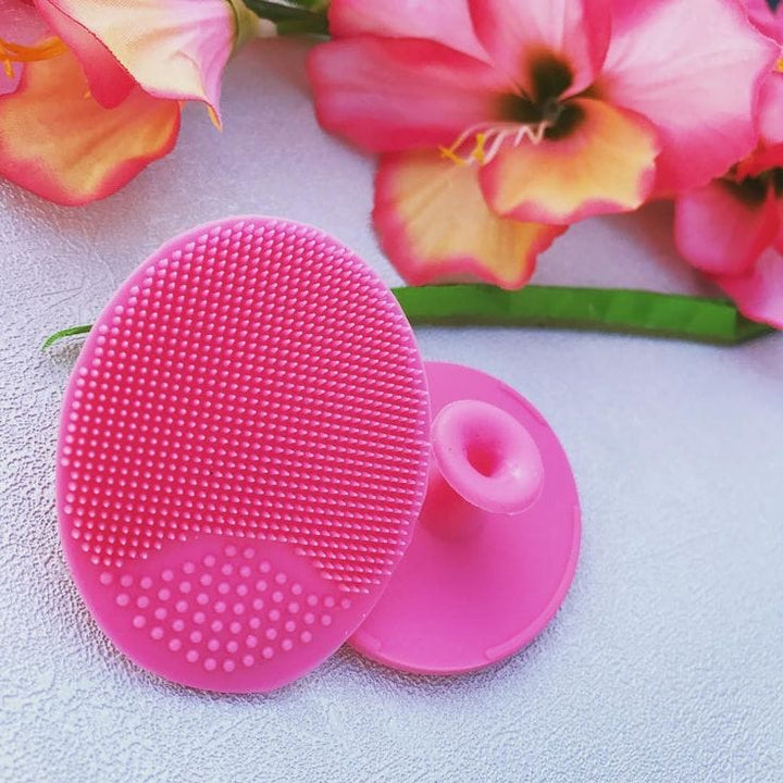 Kit de soins et trousse rose "WASHBAG" avec brosse Barbie et accessoires nettoyants de visage en silicone