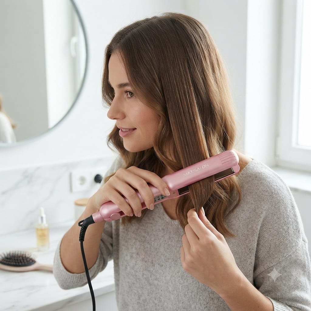 Lisseur & Boucleur Professionnel haute performance de luxe 2 en 1