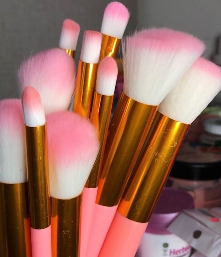 Kit de 10 pinceaux prestigieux avec trousse de rangement élégante et luxueuse