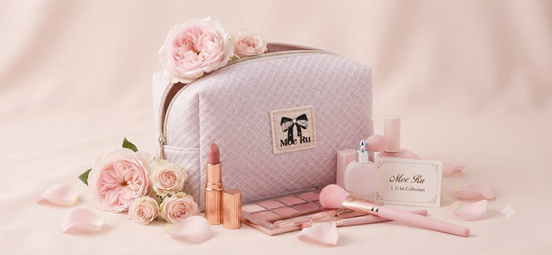 Kit de 10 pinceaux prestigieux avec trousse de rangement élégante et luxueuse