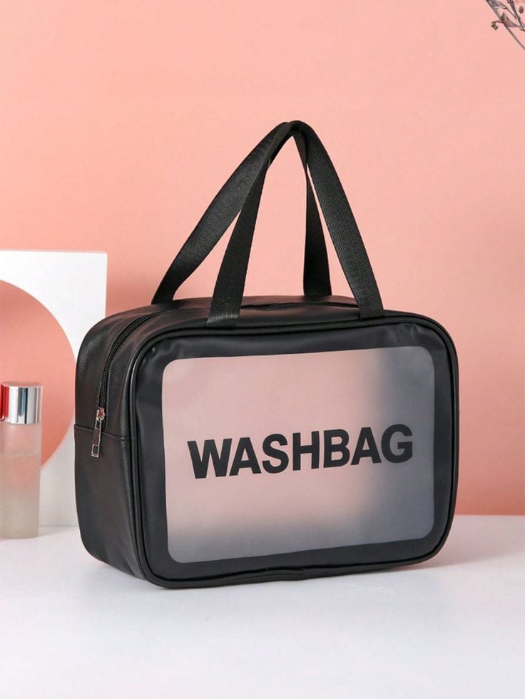 Kit Beauté Complet avec Palette de maquillage 21 couleurs, 5 mini Éponges et Trousse WASHBAG