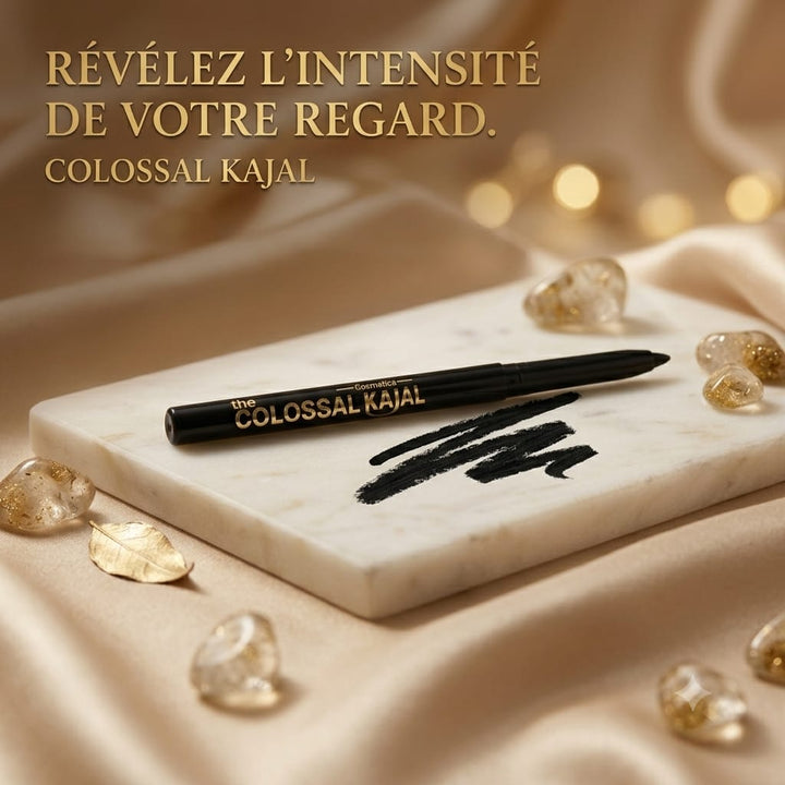Pack de 4 Crayons khôl kajal couleur Noir Profond à pointe retractable