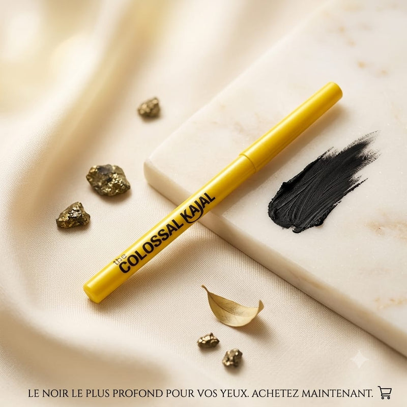 Pack de 4 Crayons khôl kajal couleur Noir Profond à pointe retractable