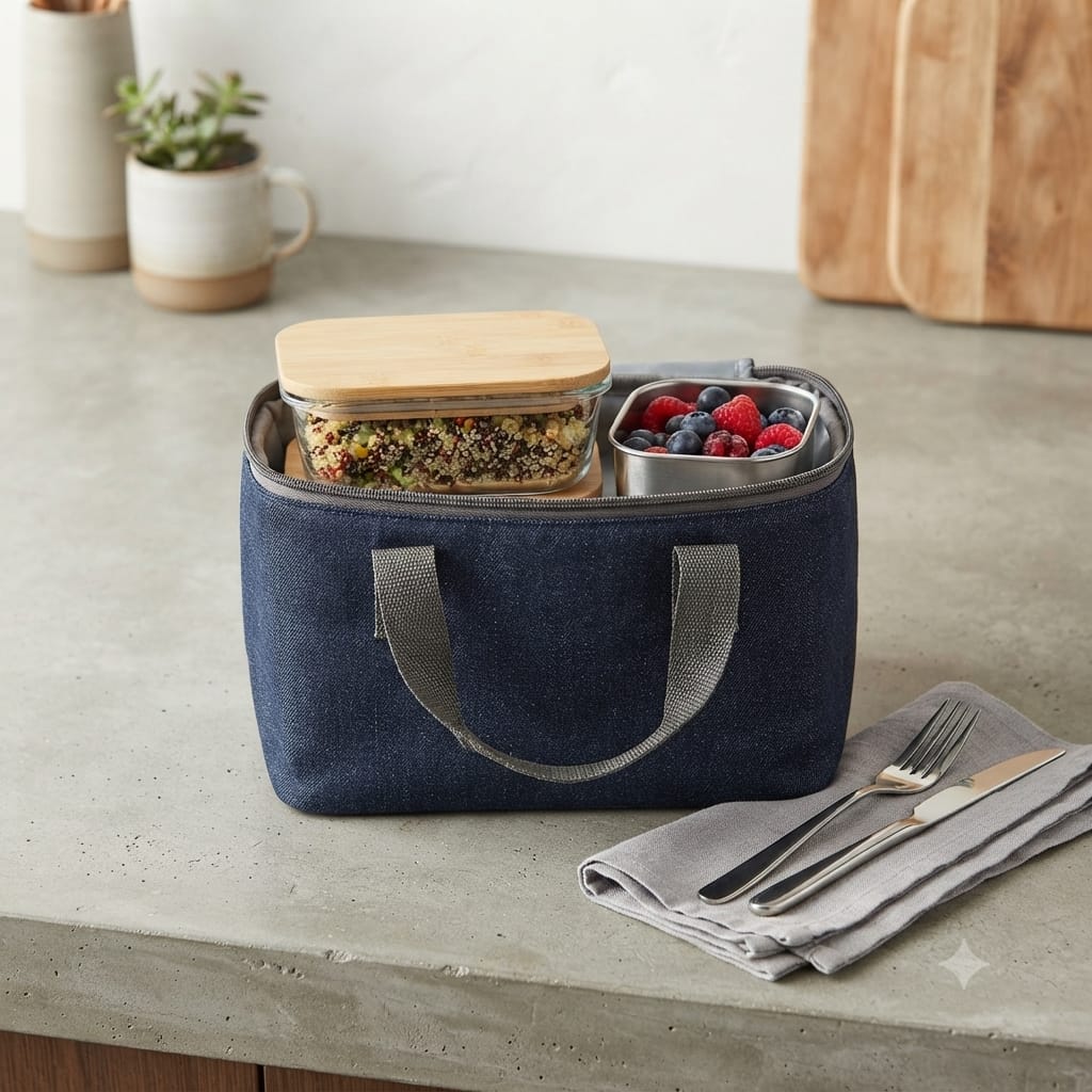 Lunch box isotherme, Sac à déjeuner étanche réutilisable, randonnée, sac repas