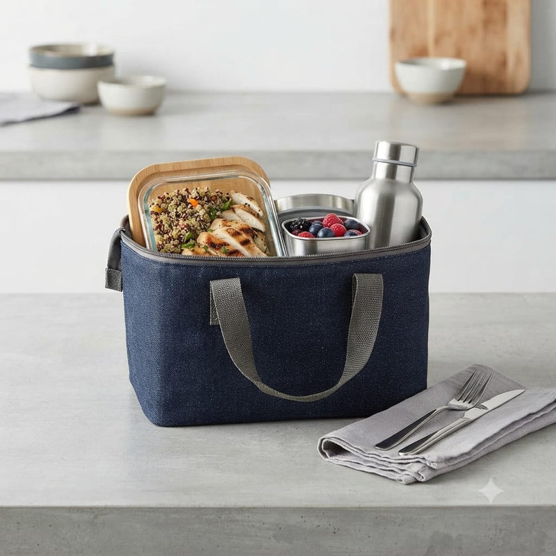 Lunch box isotherme, Sac à déjeuner étanche réutilisable, randonnée, sac repas