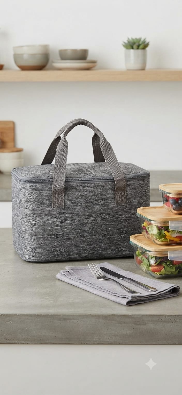 Lunch box isotherme, Sac à déjeuner étanche réutilisable, randonnée, sac repas