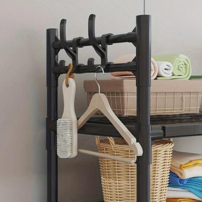 Étagère de Rangement au-Dessus du Lave-Linge Multi-Niveaux