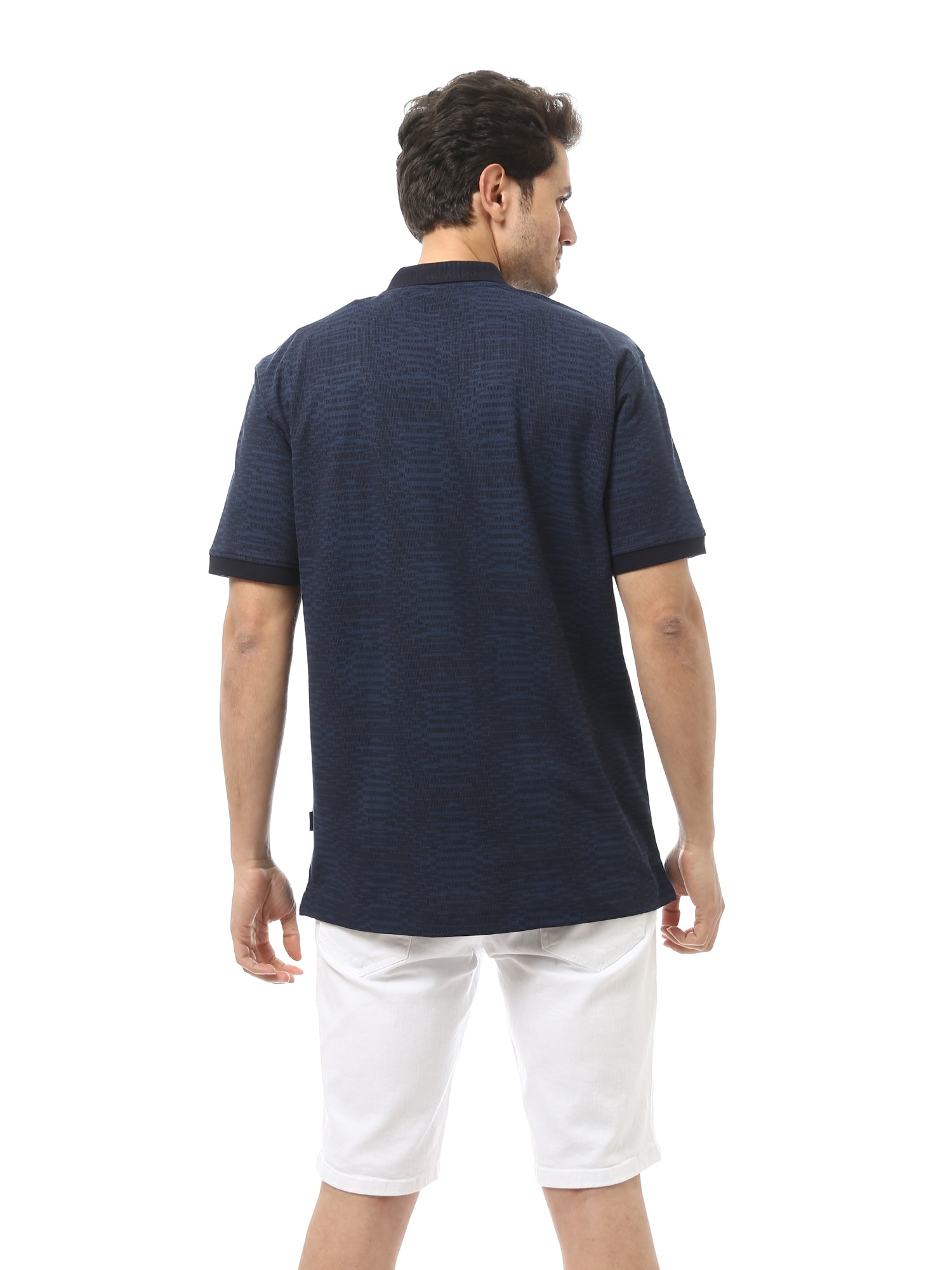 Polo Homme à Rayures Subtiles – Élégance Décontractée et Confort - POS24SAPR21779TM1