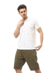 Polo homme à motif distinctif – POS24SAPR21811TM1