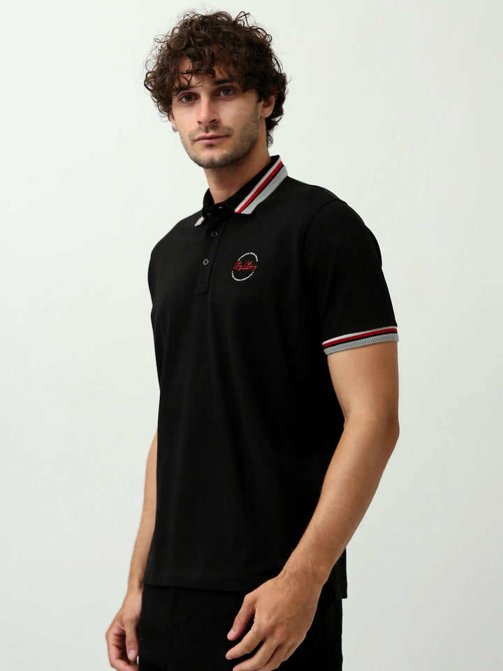 Polo Homme Élégant – Design Moderne avec Détails Colorés et Logo Distinctif - POS24SBPR21750TM1