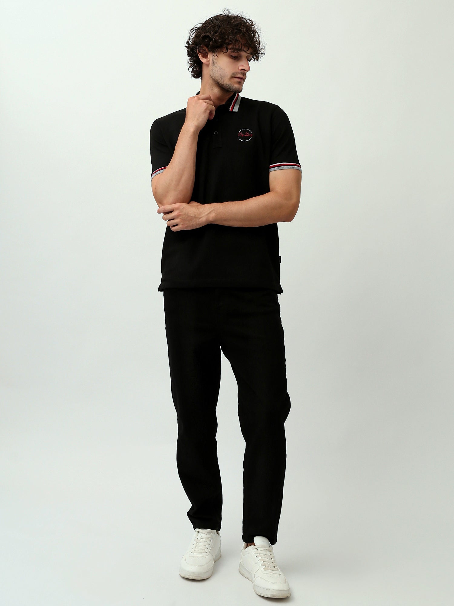 Polo Homme Élégant – Design Moderne avec Détails Colorés et Logo Distinctif - POS24SBPR21750TM1