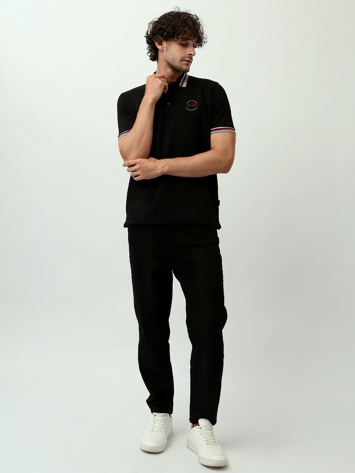 Polo Homme Élégant – Design Moderne avec Détails Colorés et Logo Distinctif - POS24SBPR21750TM1