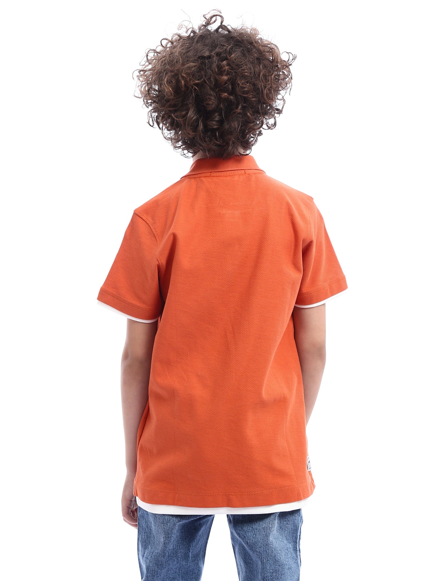 Polo enfant au design moderne avec boutons distinctifs – POS24SBTR21813TB1