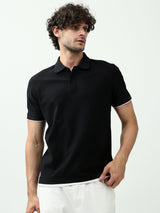 Polo pour homme avec bords blancs - POS24SBTR21813TM1