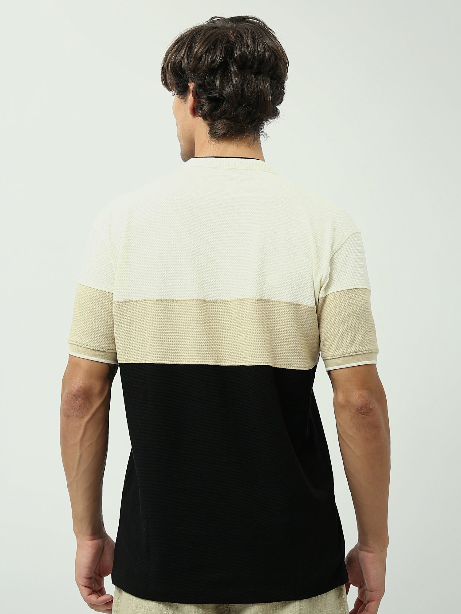 Polo homme à couleurs dégradées au design moderne - POS24SCTU21829TM1
