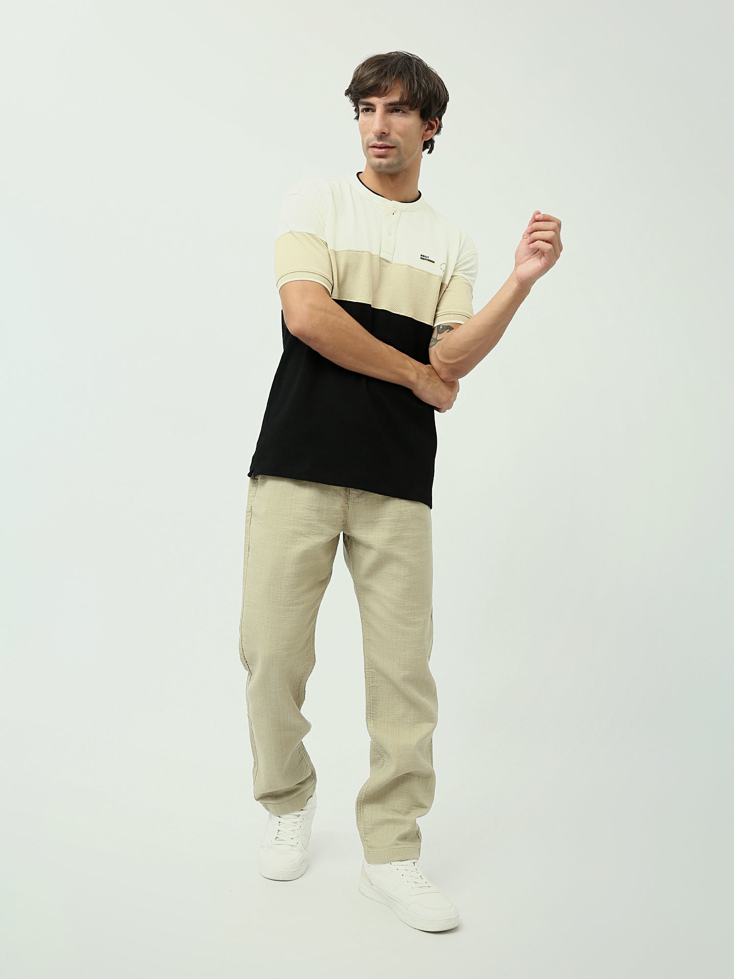 Polo homme à couleurs dégradées au design moderne - POS24SCTU21829TM1