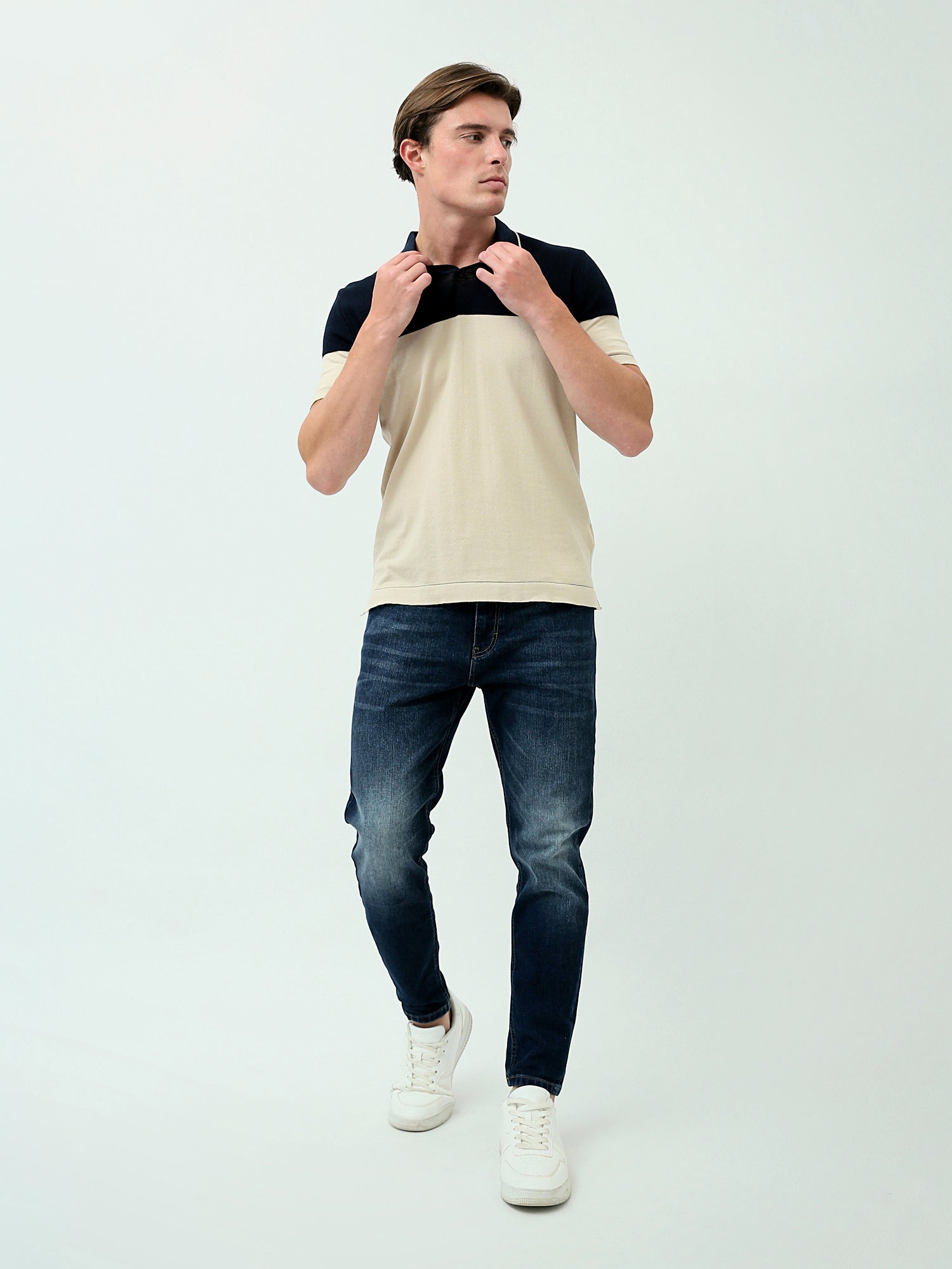 Polo homme à coupe slim - Élégance et confort - POS24SKTV21857TM1