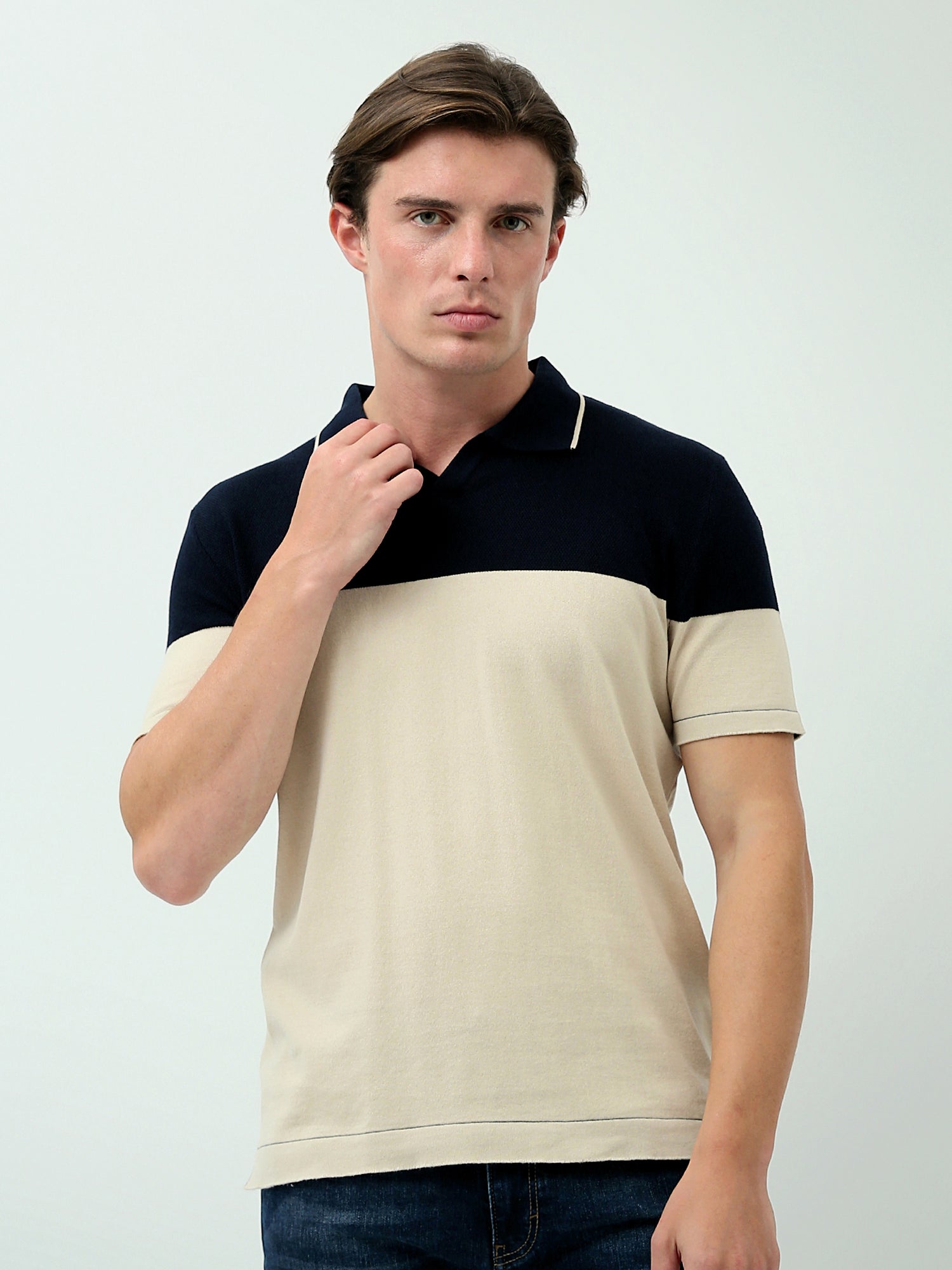 Polo homme à coupe slim - Élégance et confort - POS24SKTV21857TM1