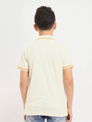 Polo enfant garçon à manches courtes au design classique – POS24SNMR21795TB1